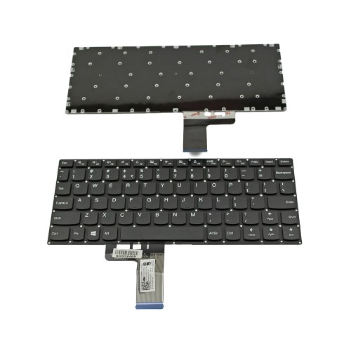 Πληκτρολόγιο Laptop keyboard για Lenovo Yoga 310-11IAP 710-11IKB 710-11ISK Black Without Frame US (Small Enter) - SN20K86366 PK1311G1A09 LCM15J83IN-686