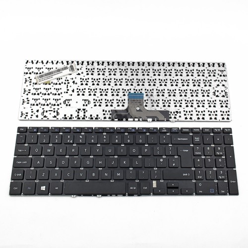 Πληκτρολόγιο Laptop keyboard για SAMSUNG NP500R5H NP500R5K NP500R5L Black Without Frame UK (Big enter) - BA59-03950A 9Z.NARSN.00U