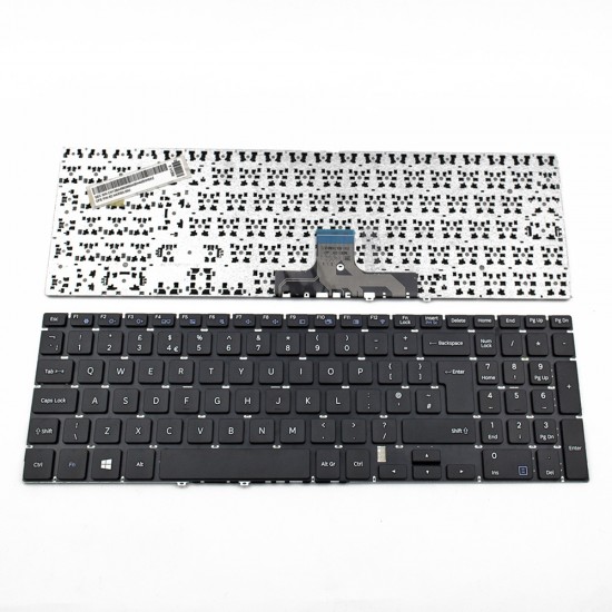 Πληκτρολόγιο Laptop keyboard για SAMSUNG NP500R5H NP500R5K NP500R5L Black Without Frame UK (Big enter) - BA59-03950A 9Z.NARSN.00U
