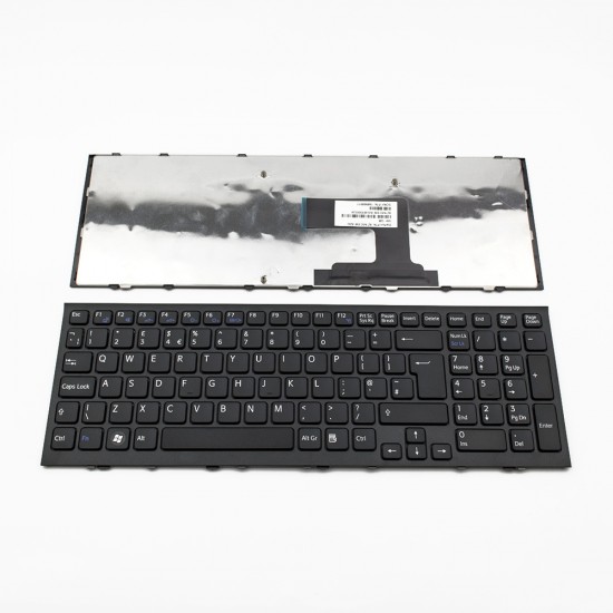 Πληκτρολόγιο Laptop keyboard για SONY VAIO VPC-EL BLACK FRAME BLACK UK - 9Z.N5CSW.A0U SBASW 148968911