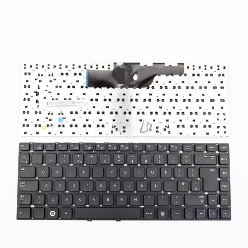 Πληκτρολόγιο Laptop keyboard για Samsung NP300E4A NP300V4A NP305E4A NP305E4Z NP3430EA NP3431EA Black WITHOUT FRAME UK (BIG ENTER) - BA59-03074A 9Z.N5PSN.50U MB5SN AEIM3F00010 0HW336