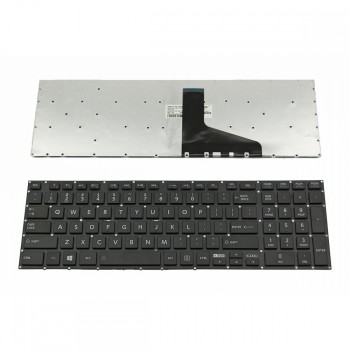 Πληκτρολόγιο Laptop keyboard για Toshiba Satellite C50 Type 2 Black WITHOUT FRAME US (small ENTER) - 9Z.NALSU.001 TZ0SU 0KN0-C34US13 H000047390