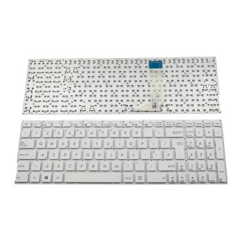 Πληκτρολόγιο Laptop keyboard για ASUS A556 A556U A556UA A556UB A556UF A556UJ A556UR A556UV X556 WHITE WITHOUT FRAME UK (BIG ENTER) - AEXK9E00120 0KNB0-610RUK00