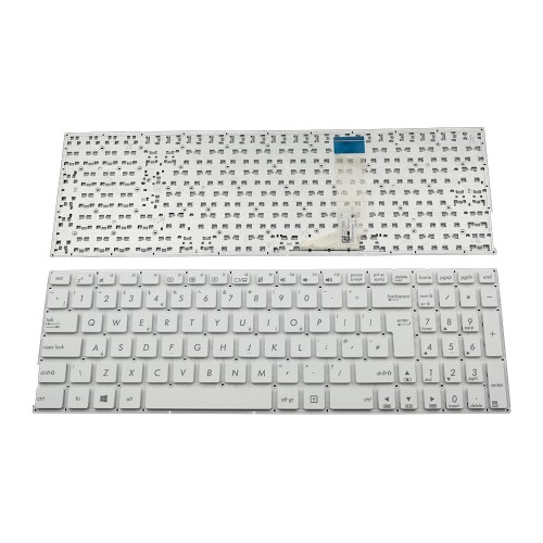 Πληκτρολόγιο Laptop keyboard για ASUS A556 A556U A556UA A556UB A556UF A556UJ A556UR A556UV X556 WHITE WITHOUT FRAME UK (BIG ENTER) - AEXK9E00120 0KNB0-610RUK00