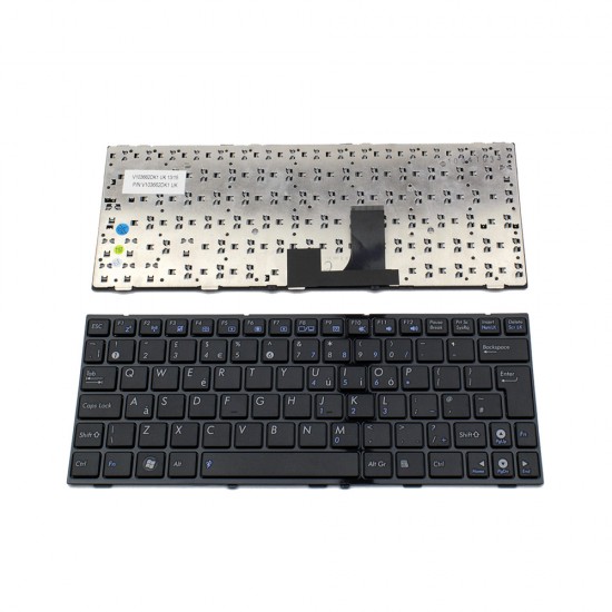 Πληκτρολόγιο Laptop keyboard για ASUS EEE PC 1005PEB BLACK FRAME BLACK UK - V103662DK1