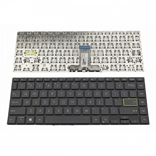 Πληκτρολόγιο Laptop keyboard για ASUS VivoBook S14 S433EA S433EQ S433FL S433FA S433JQ X421 Black Without Frame US (Small Enter) - NSK-W30SB 0KNB0-F124US00
