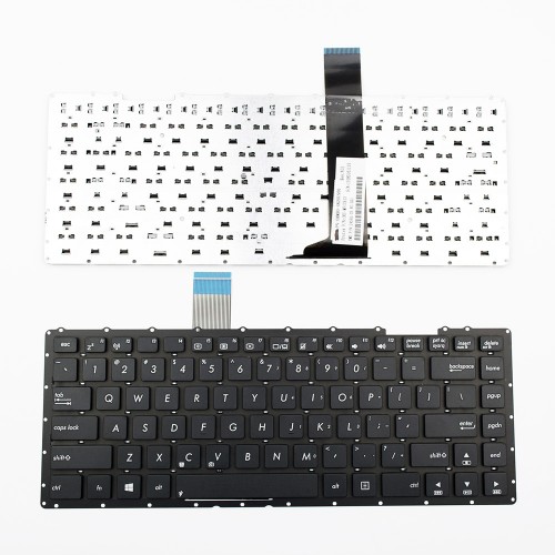 Πληκτρολόγιο Laptop keyboard για ASUS X450 BLACK WITHOUT FRAME US (SMALL ENTER) - AEXJAU00110 0KU-MF1US13
