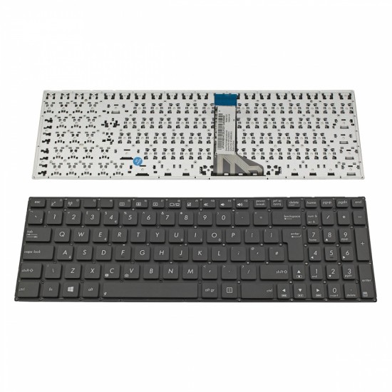 Πληκτρολόγιο Laptop keyboard για ASUS X551 X551CA-1A X551MA X553 F551CA F555 R512CA R512MA Black Without Frame UK(Big Enter) - MP-13K93US-9202 0KNB0-610EUS00 AEXJCU01110 9Z.N8SSQ.001 AEXJCU00010 0KNB0-612EUS00 9Z.N8SSQ.601 9Z.N8SSQ.60U