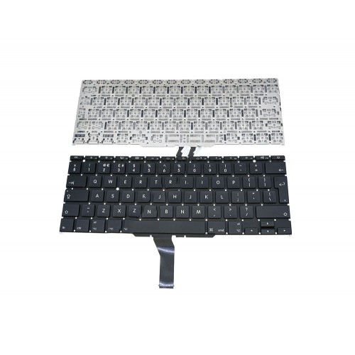 Πληκτρολόγιο Laptop keyboard για Apple Macbook AIR A1370 / A1465 11.6" Black WITHOUT FRAME UI/UK BIG ENTER
