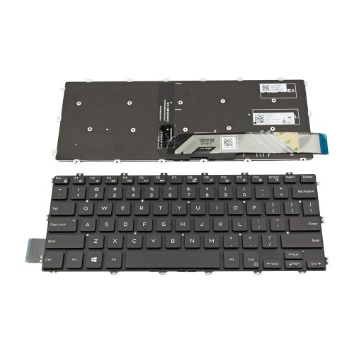 Πληκτρολόγιο Laptop keyboard για Dell Inspiron 13-7386 15-7586 Black Without Frame US (--Small Enter) With Backlit - VGR8N DLM17L73USJ442