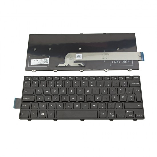 Πληκτρολόγιο Laptop keyboard για Dell Inspiron Inspiron 5447 3467 5458 3452 3442 Vostro 3459 3468 Latitude 3450 BLACK FRAME BLACK UK - 3M66J PK1313P1A10
