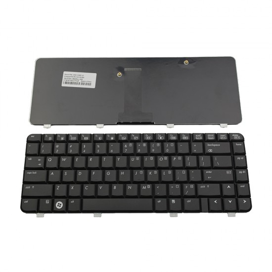 Πληκτρολόγιο Laptop keyboard για HP 500 (510*) 520 Black US