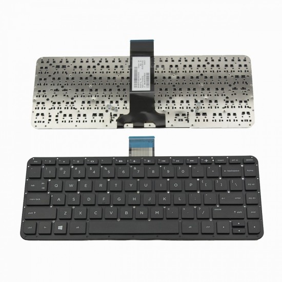 Πληκτρολόγιο Laptop keyboard για HP ENVY 14-U BLACK WITHOUT FRAME US(SMALL ENTER) - SN6137