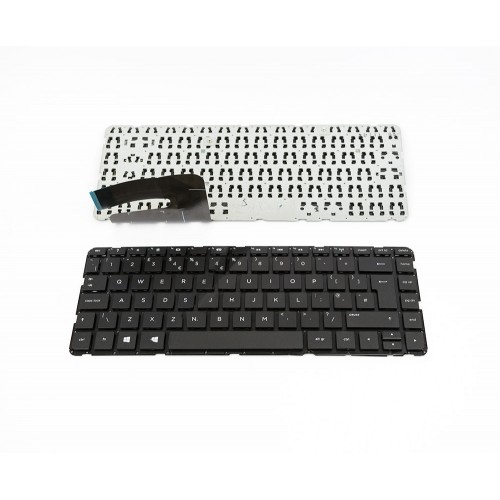 Πληκτρολόγιο Laptop keyboard για HP Pavilion  14-E BLACK Without Frame UK (BIG Enter) - 724252-031 V139246AK1