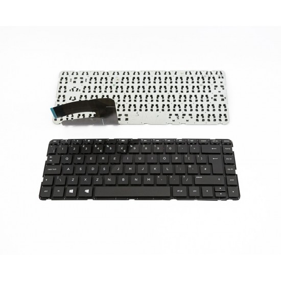 Πληκτρολόγιο Laptop keyboard για HP Pavilion  14-E BLACK Without Frame UK (BIG Enter) - 724252-031 V139246AK1