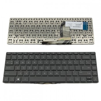Πληκτρολόγιο Laptop keyboard για HP Pavilion 14-v BLACK Without Frame US (Small Enter) - 773713-001