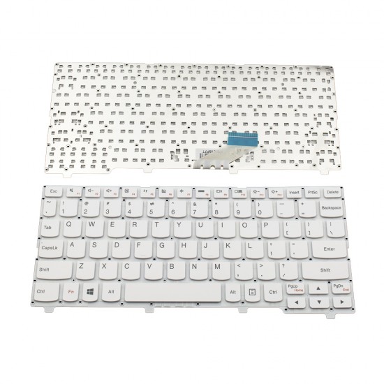 Πληκτρολόγιο Laptop keyboard για Lenovo IdeaPad 110S-11IBR White Without Frame US (Small Enter) - 5CB0M53614