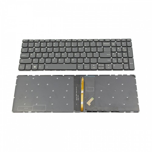 Πληκτρολόγιο Laptop keyboard για Lenovo IdeaPad 330-15IKB Ideapad 3-15IML05 TYPE 2 Gray Without Frame, Backlit US (--Small Enter) - SN20N0459116 