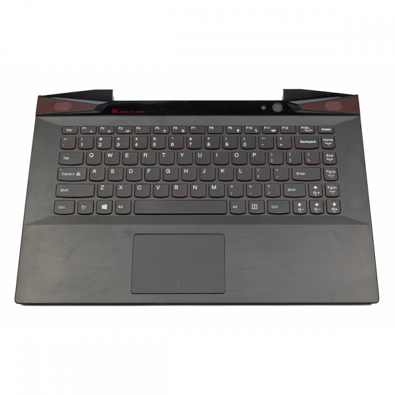 Πληκτρολόγιο Laptop keyboard για Lenovo Ideapad Y40-70 (Palmrest with keyboard) With Touchpad (PULLED) - AP14P000700 25215864