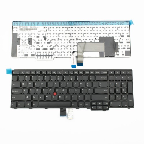 Πληκτρολόγιο Laptop keyboard για Lenovo ThinkPad E531 E540 T540 T540p W540 Black FRAME Black US/UI with poiting stick(With 4 Screws) - 0C43944 04X0139 0C45217
