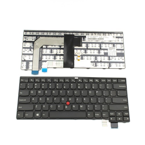Πληκτρολόγιο Laptop keyboard για Lenovo ThinkPad T460S T470S BLACK FRAME BLACK US With Pointing Stick - 00PA411 SN20H42323