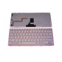 Πληκτρολόγιο Laptop keyboard για SONY VAIO SVE14 PINK FRAME WHITE Backlit US - 149020811US SDKBQ 01 AEHK6U010303A 9Z.N6BBQ.K01