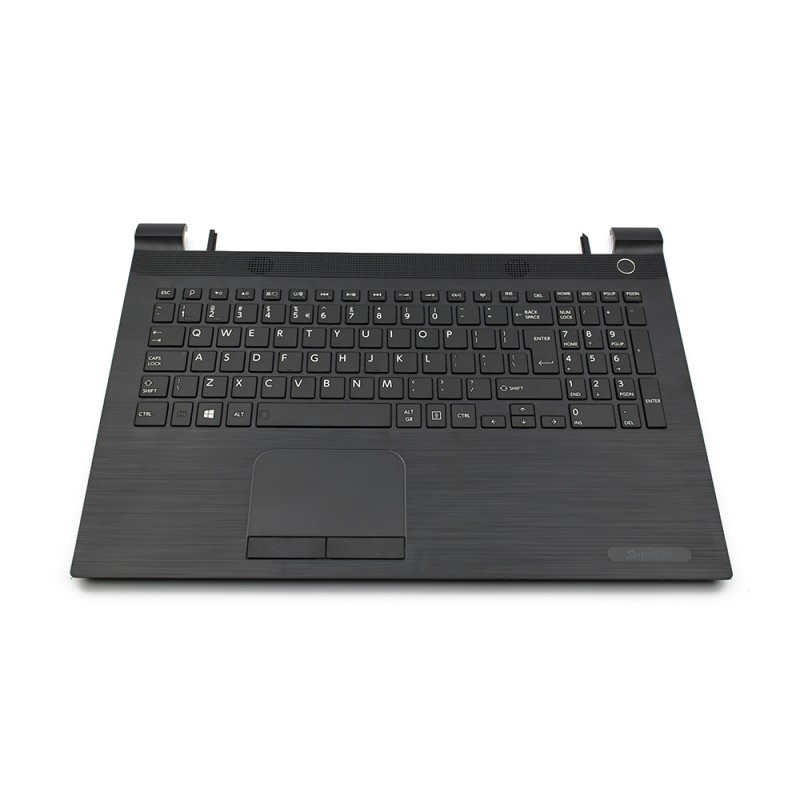Πληκτρολόγιο Laptop keyboard για Toshiba Satellite C55-C C55D-C Black Frame Black (Palmrest with keyboard) Without Touch Pad UI - A000390050 FTEEFBBLQ0250 AEBLYR00110 9Z.NBCSQ.21D