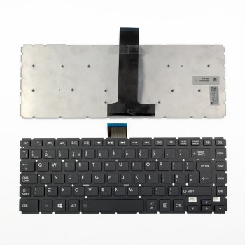 Πληκτρολόγιο Laptop keyboard για Toshiba Satellite E45T-B L40-B S40-B BLACK Without FRAME UK (Big Enter) - 9Z.NBFSU.00U NSK-V70SU