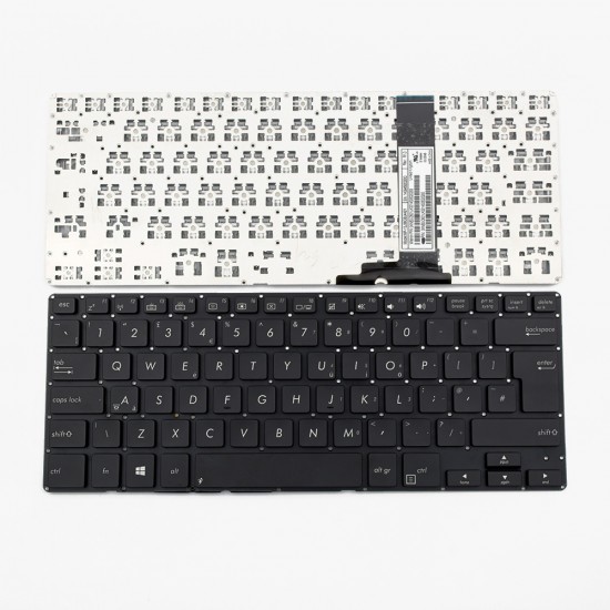 Πληκτρολόγιο Laptop keyboard για ASUS B451 B451J B451JA BLACK WITHOUT FRAME UK (BIG ENTER) - MP-13J36GBJ4421 0KNB0-D601UK00
