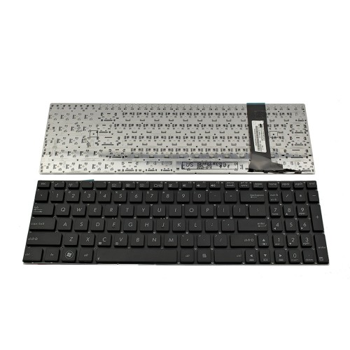Πληκτρολόγιο Laptop keyboard για ASUS N56 N56V U500VZ N76 R500V R505 S550C A56 BLACK WITHOUT FRAME US - AENJ8U00020 9Z.N8BSQ.101 0KNB0-6120US00 9Z.N8BSU.101 0KN0-M31US13 9Z.N8BSQ.301