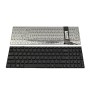 Πληκτρολόγιο Laptop keyboard για ASUS N56 N56V U500VZ N76 R500V R505 S550C A56 BLACK WITHOUT FRAME US - AENJ8U00020 9Z.N8BSQ.101 0KNB0-6120US00 9Z.N8BSU.101 0KN0-M31US13 9Z.N8BSQ.301