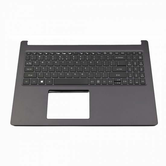 Πληκτρολόγιο Laptop keyboard για Acer Aspire A315-34 Black Frame Black (Palmrest with keyboard) US Without TouchPad - 6B.HE3N8.001