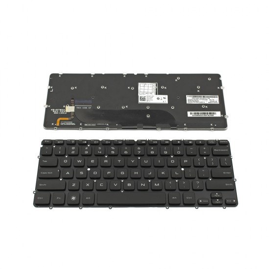 Πληκτρολόγιο Laptop keyboard για Dell XPS L321X L322X Black US Backlit (small ENTER) - MH2X1 PTWVM X52TT