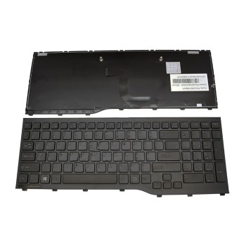 Πληκτρολόγιο Laptop keyboard για Fujitsu Lifebook AH552 BLACK FRAME BLACK US- AEFS6U01010 CP611954-01
