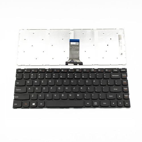 Πληκτρολόγιο Laptop keyboard για Lenovo 300S-14ISK 500S-14ISK S41-35 S41-70 S41-75 U41-70 BLACK WITHOUT FRAME US (SMALL ENTER) - SN20G62931 MP-13P83US-6862