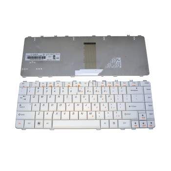 Πληκτρολόγιο Laptop keyboard για Lenovo Ideapad Y550A Y550 Y550P Y450 Y450A Y450AW Y460 Y560 US WHITE - 25-008100 MP-0A MP-08F73US-686 25-008389 N3S-US V-101020AS1-US