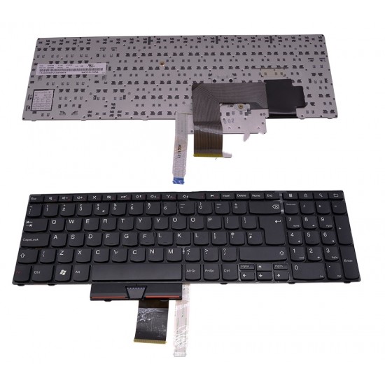 Πληκτρολόγιο Laptop keyboard για Lenovo ThinkPad Edge E520 Black UK - 0A62104 0A62068 04W0865