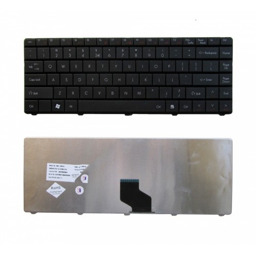 Πληκτρολόγιο Laptop keyboard για Packard Bell BFS (BUTTERFLY) - KB.I140G.111 (KB.I140G.110)