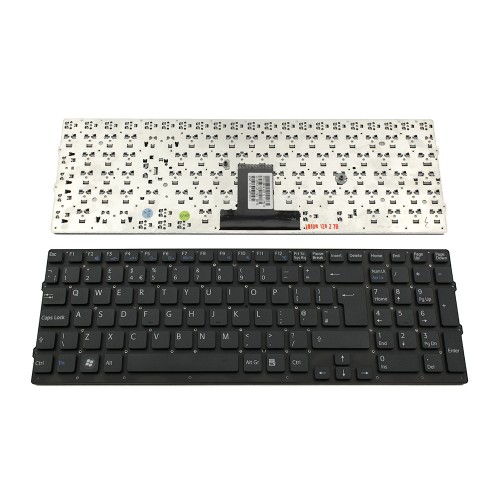 Πληκτρολόγιο Laptop keyboard για SONY VAIO VPC-EB VPC EB WITHOUT Frame BLACK UK (BIG ENTER) - 148793011 550102M04-203-G V111678A