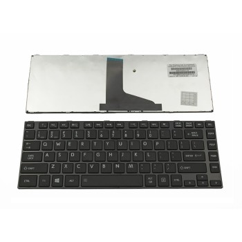 Πληκτρολόγιο Laptop keyboard για Toshiba Satellite L800 L805 L830 C800 C805 Glossy Black US - AEBY3U00010-US MP-11B23US-920