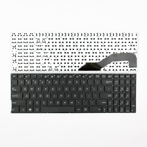 Πληκτρολόγιο Laptop keyboard για ASUS A540 F540 K540 R540 X540 BLACK WITHOUT FRAME US (SMALL ENTER) - MP-13K96GB-G50 0KNB0-610TUS00