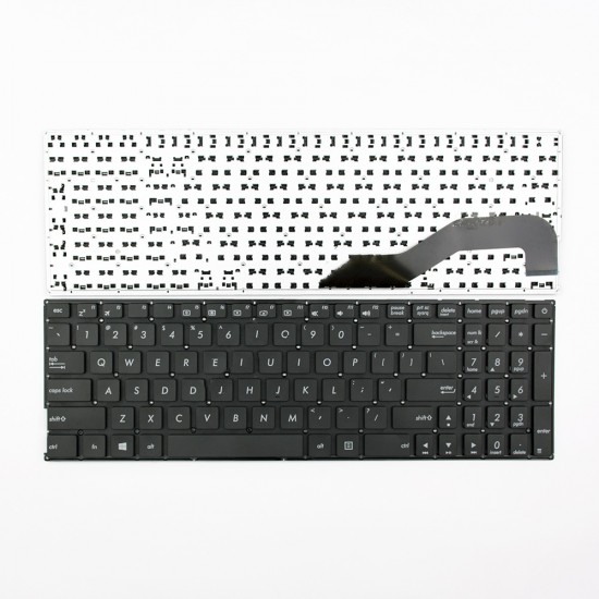 Πληκτρολόγιο Laptop keyboard για ASUS A540 F540 K540 R540 X540 BLACK WITHOUT FRAME US (SMALL ENTER) - MP-13K96GB-G50 0KNB0-610TUS00