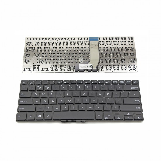 Πληκτρολόγιο Laptop keyboard για ASUS S4100 S4100U S4100UQ S4100UN S4100V S4100VN X411SC X411UV Black Without Frame US (Small Enter) - 0KNB0-F124US00 9Z.NDASB.801 12062894-0019190000793