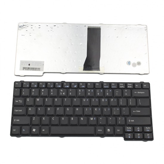 Πληκτρολόγιο Laptop keyboard για Acer Aspire 1360 1501LCi 1520 1610 1620 5010 TravelMate 240 250 2000 2500 2600 Black US - K020930F1 90.48E07.000