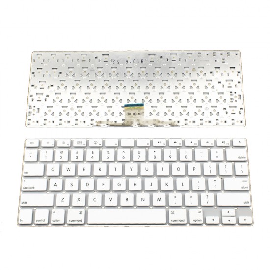 Πληκτρολόγιο Laptop keyboard για Apple A1314 WHITE WITHOUT FRAME US (Small ENTER)