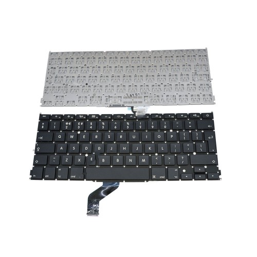 Πληκτρολόγιο Laptop keyboard για Apple Macbook Pro A1425 13.3" Black WITHOUT FRAME UK BIG ENTER (For backlit version)