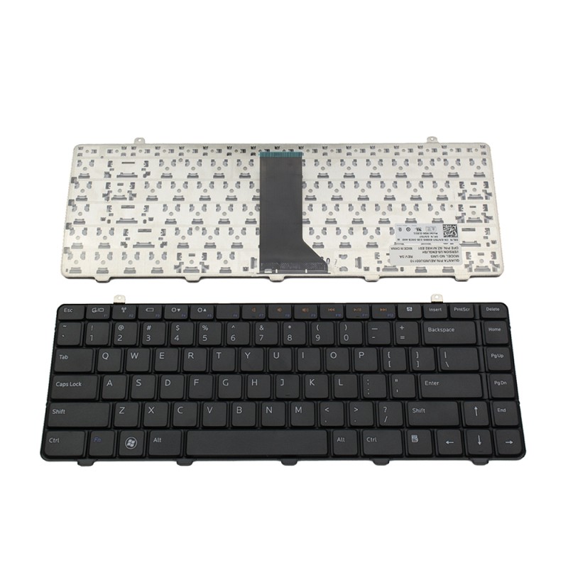 Πληκτρολόγιο Laptop keyboard για Dell Inspiron 1464 US BLACK - JVT97 NSK-DJE01 