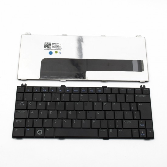 Πληκτρολόγιο Laptop keyboard για Dell Inspiron MINI 1210 BLACK UK (MINI 12 Series) - PK1305G0100 V091302AS1 0J007J