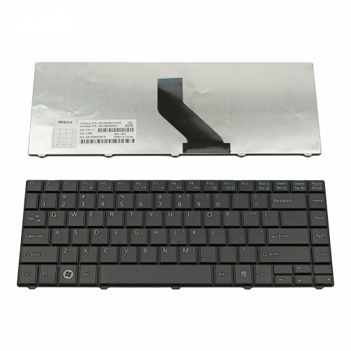 Πληκτρολόγιο Laptop keyboard για Fujitsu Lifebook LH520 LH530 LH531 LH530G BLACK US - MP-09N93US-930 6037B0056501