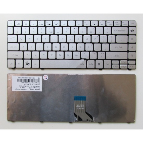 Πληκτρολόγιο Laptop keyboard για Gateway ID49 Packard Bell EasyNote NX82 NX86 SILVER US - NSK-AVAPC ID 9J.N4TPC.A1D PK130DG1A00 KB.I140G.169